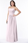 ColsBM Leslie Blush Classic Strapless Sleeveless Zipper Floor Length Ribbon Plus Size Bridesmaid Dresses