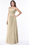 ColsBM Leslie Champagne Classic Strapless Sleeveless Zipper Floor Length Ribbon Plus Size Bridesmaid Dresses