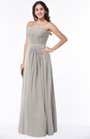 ColsBM Leslie Hushed Violet Classic Strapless Sleeveless Zipper Floor Length Ribbon Plus Size Bridesmaid Dresses