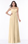 ColsBM Leyla Apricot Gelato Modern A-line Sleeveless Zipper Chiffon Plus Size Bridesmaid Dresses