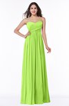ColsBM Leyla Bright Green Modern A-line Sleeveless Zipper Chiffon Plus Size Bridesmaid Dresses