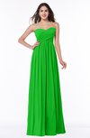 ColsBM Leyla Classic Green Modern A-line Sleeveless Zipper Chiffon Plus Size Bridesmaid Dresses