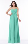 ColsBM Leyla Mint Green Modern A-line Sleeveless Zipper Chiffon Plus Size Bridesmaid Dresses