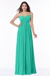 ColsBM Leyla Viridian Green Modern A-line Sleeveless Zipper Chiffon Plus Size Bridesmaid Dresses
