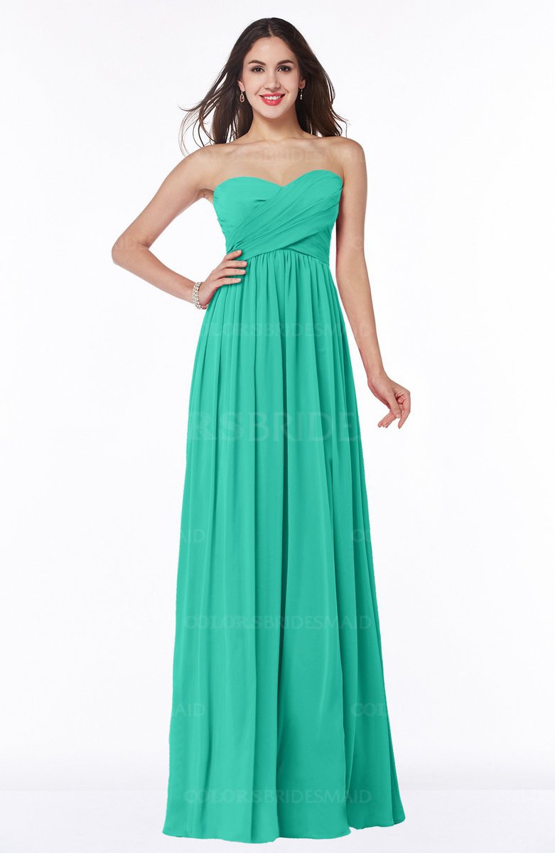 ColsBM Leyla Viridian Green Bridesmaid Dresses ColorsBridesmaid