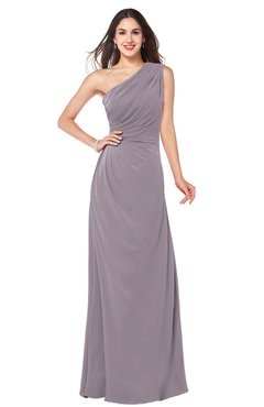 ColsBM Samantha Cameo Vintage A-line Asymmetric Neckline Sleeveless Half Backless Draped Plus Size Bridesmaid Dresses