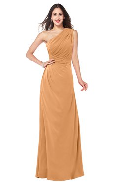 ColsBM Samantha Pheasant Vintage A-line Asymmetric Neckline Sleeveless Half Backless Draped Plus Size Bridesmaid Dresses
