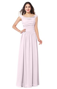 ColsBM Tatiana Blush Antique A-line V-neck Sleeveless Pleated Plus Size Bridesmaid Dresses