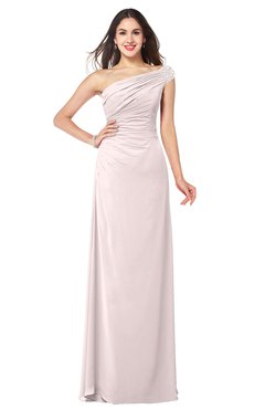 ColsBM Molly Angel Wing Plain A-line Sleeveless Half Backless Floor Length Plus Size Bridesmaid Dresses