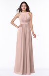 ColsBM Alicia Dusty Rose Glamorous A-line Thick Straps Sleeveless Chiffon Sash Plus Size Bridesmaid Dresses