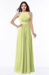 ColsBM Alicia Lime Sherbet Glamorous A-line Thick Straps Sleeveless Chiffon Sash Plus Size Bridesmaid Dresses