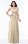 ColsBM Patricia Novelle Peach Plain Zipper Chiffon Floor Length Ruching Plus Size Bridesmaid Dresses