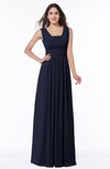 ColsBM Patricia Peacoat Plain Zipper Chiffon Floor Length Ruching Plus Size Bridesmaid Dresses