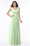 ColsBM Patricia Seacrest Plain Zipper Chiffon Floor Length Ruching Plus Size Bridesmaid Dresses
