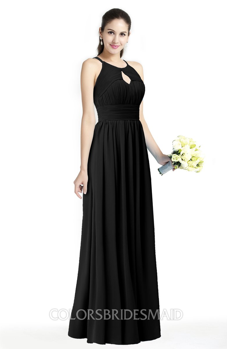 black traditional dress