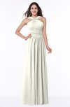 ColsBM Marie Ivory Plain A-line Jewel Sleeveless Chiffon Bridesmaid Dresses