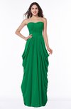 ColsBM Wren Jelly Bean Informal Sleeveless Half Backless Chiffon Floor Length Plus Size Bridesmaid Dresses