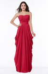 ColsBM Wren Lollipop Informal Sleeveless Half Backless Chiffon Floor Length Plus Size Bridesmaid Dresses