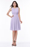 ColsBM Daphne Pastel Lilac Elegant A-line Jewel Half Backless Chiffon Knee Length Prom Dresses