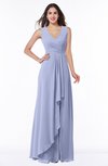 ColsBM Melody Lavender Glamorous A-line Sleeveless Zipper Chiffon Floor Length Plus Size Bridesmaid Dresses