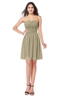 ColsBM Gabriela Candied Ginger Sexy Sweetheart Sleeveless Short Ribbon Plus Size Bridesmaid Dresses