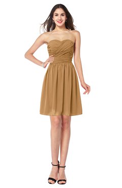 ColsBM Gabriela Doe Sexy Sweetheart Sleeveless Short Ribbon Plus Size Bridesmaid Dresses