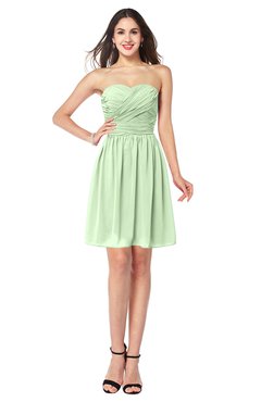 ColsBM Gabriela Seacrest Sexy Sweetheart Sleeveless Short Ribbon Plus Size Bridesmaid Dresses