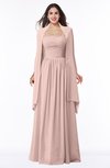ColsBM Elyse Dusty Rose Traditional A-line Sleeveless Zip up Chiffon Floor Length Mother of the Bride Dresses
