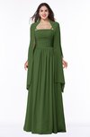 ColsBM Elyse Garden Green Traditional A-line Sleeveless Zip up Chiffon Floor Length Mother of the Bride Dresses