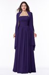 ColsBM Elyse Royal Purple Traditional A-line Sleeveless Zip up Chiffon Floor Length Mother of the Bride Dresses
