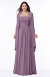 ColsBM Elyse Valerian Traditional A-line Sleeveless Zip up Chiffon Floor Length Mother of the Bride Dresses