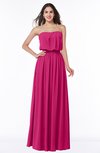 ColsBM Adelaide Beetroot Purple Romantic A-line Sleeveless Zipper Ribbon Plus Size Bridesmaid Dresses
