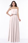 ColsBM Adelaide Light Pink Romantic A-line Sleeveless Zipper Ribbon Plus Size Bridesmaid Dresses