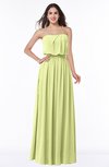 ColsBM Adelaide Lime Green Romantic A-line Sleeveless Zipper Ribbon Plus Size Bridesmaid Dresses