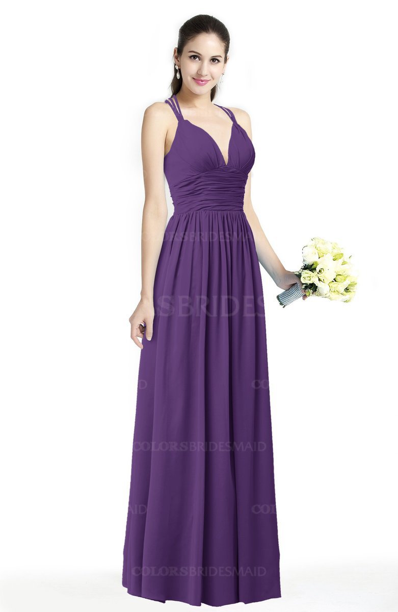 dark purple plus size dress