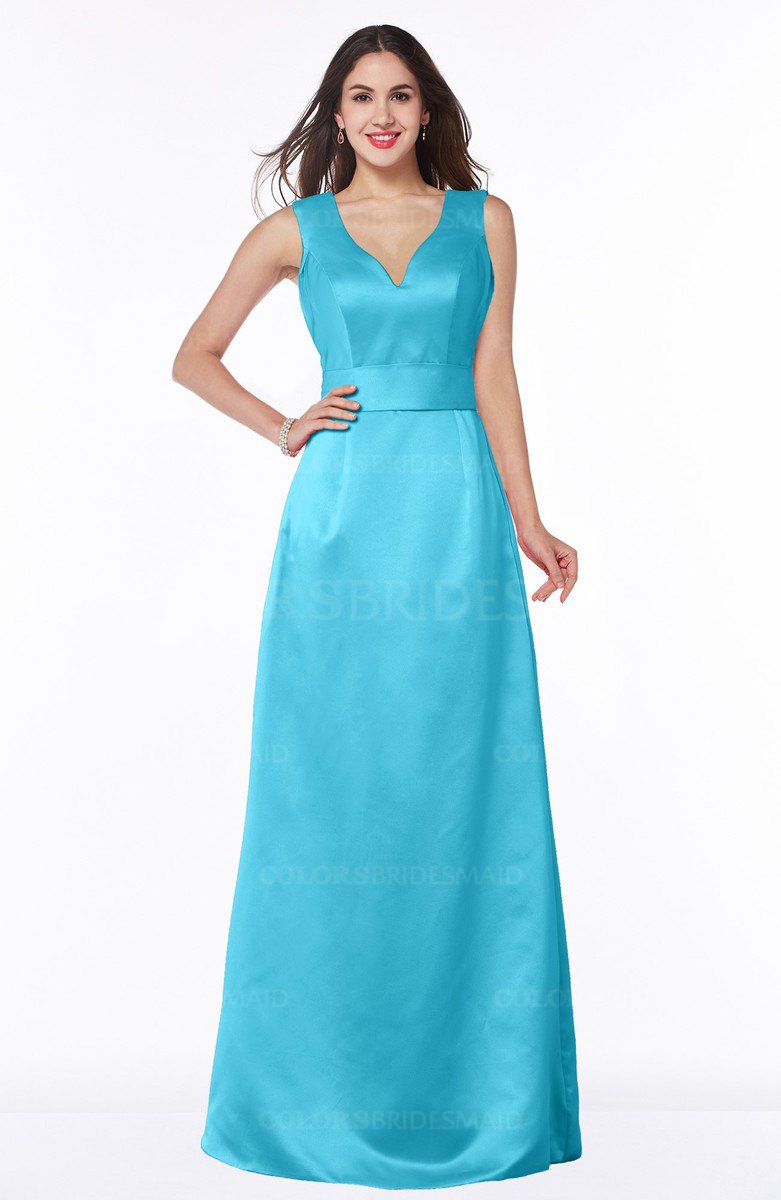 ColsBM Faye Turquoise Bridesmaid Dresses - ColorsBridesmaid