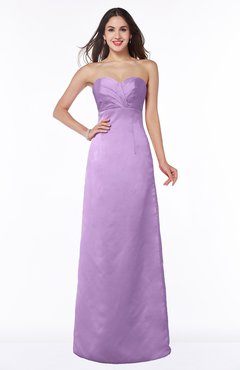 ColsBM Hilary Begonia Modest Strapless Sleeveless Criss-cross Straps Floor Length Evening Dresses