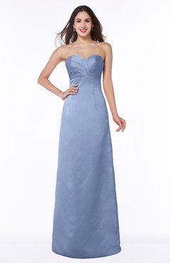 ColsBM Hilary Freesia Modest Strapless Sleeveless Criss-cross Straps Floor Length Evening Dresses