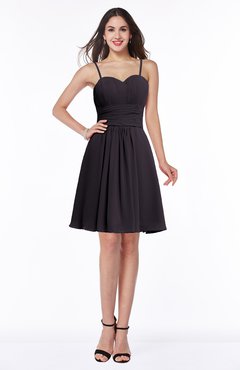 ColsBM Milana Perfect Plum Glamorous Sweetheart Half Backless Chiffon Pick up Bridesmaid Dresses