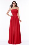 ColsBM Estrella Red Classic Trumpet Zip up Floor Length Pick up Bridesmaid Dresses