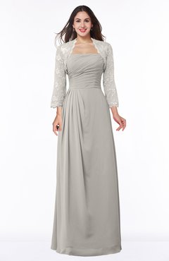 ColsBM Camila Ashes Of Roses Modest Strapless Zip up Floor Length Lace Mother of the Bride Dresses