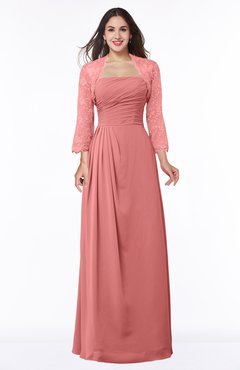 ColsBM Camila Lantana Modest Strapless Zip up Floor Length Lace Mother of the Bride Dresses