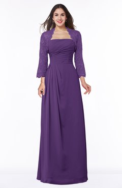 ColsBM Camila Pansy Modest Strapless Zip up Floor Length Lace Mother of the Bride Dresses