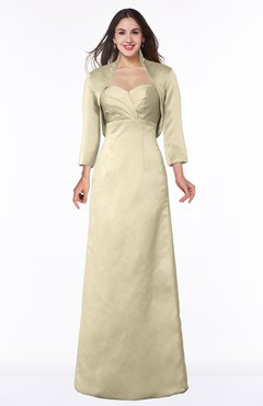 ColsBM Erica Novelle Peach Traditional Criss-cross Straps Satin Floor Length Pick up Mother of the Bride Dresses