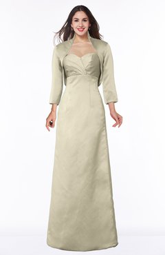 ColsBM Erica Tan Traditional Criss-cross Straps Satin Floor Length Pick up Mother of the Bride Dresses