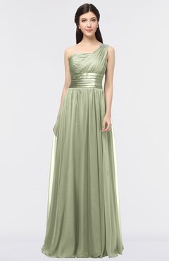 ColsBM Lyra Bog Mature Asymmetric Neckline Zip up Floor Length Appliques Bridesmaid Dresses