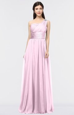 ColsBM Lyra Fairy Tale Mature Asymmetric Neckline Zip up Floor Length Appliques Bridesmaid Dresses