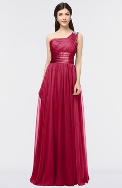 ColsBM Lyra Scooter Mature Asymmetric Neckline Zip up Floor Length Appliques Bridesmaid Dresses