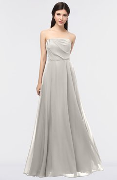 ColsBM Marlee Hushed Violet Modest A-line Sleeveless Zip up Floor Length Plainness Bridesmaid Dresses