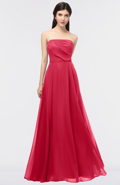 ColsBM Marlee Lollipop Modest A-line Sleeveless Zip up Floor Length Plainness Bridesmaid Dresses